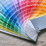 Color Wheel Palette For Choosing Paint Tone.